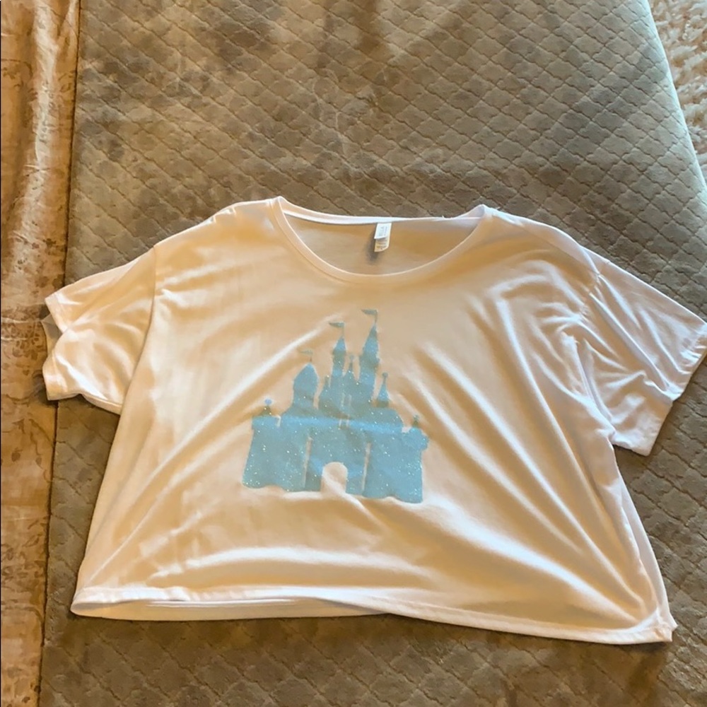 Disney Glitter Crop Top